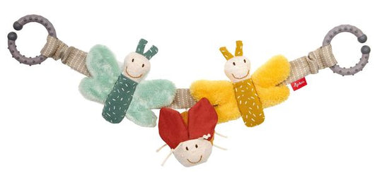 Catena per passeggino farfalle