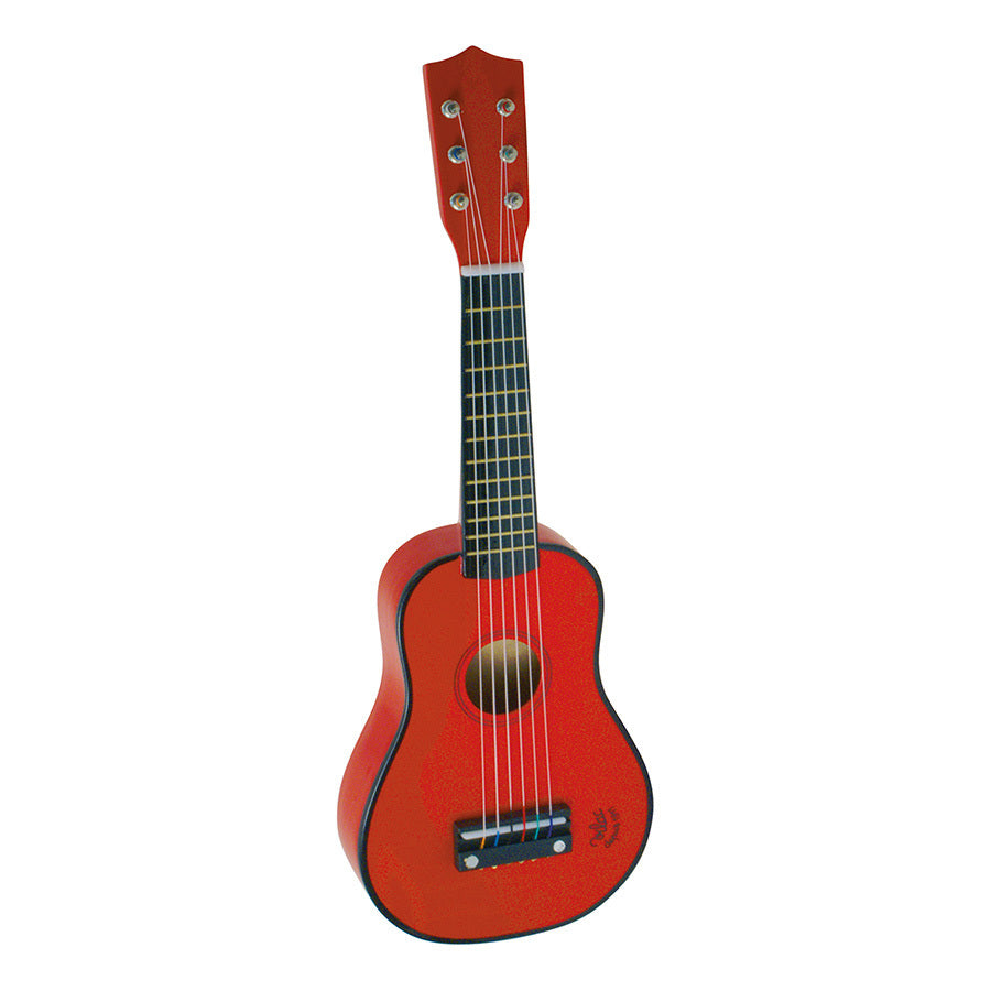 Chitarra in legno Rosso