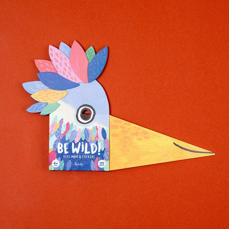 ACTIVITY - BE WILD! BIRD MASK&STICKERS