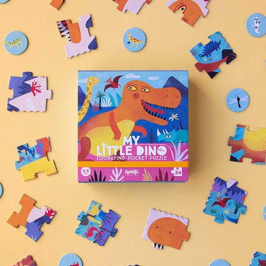MY LITTLE DINO POCKET PUZZLE