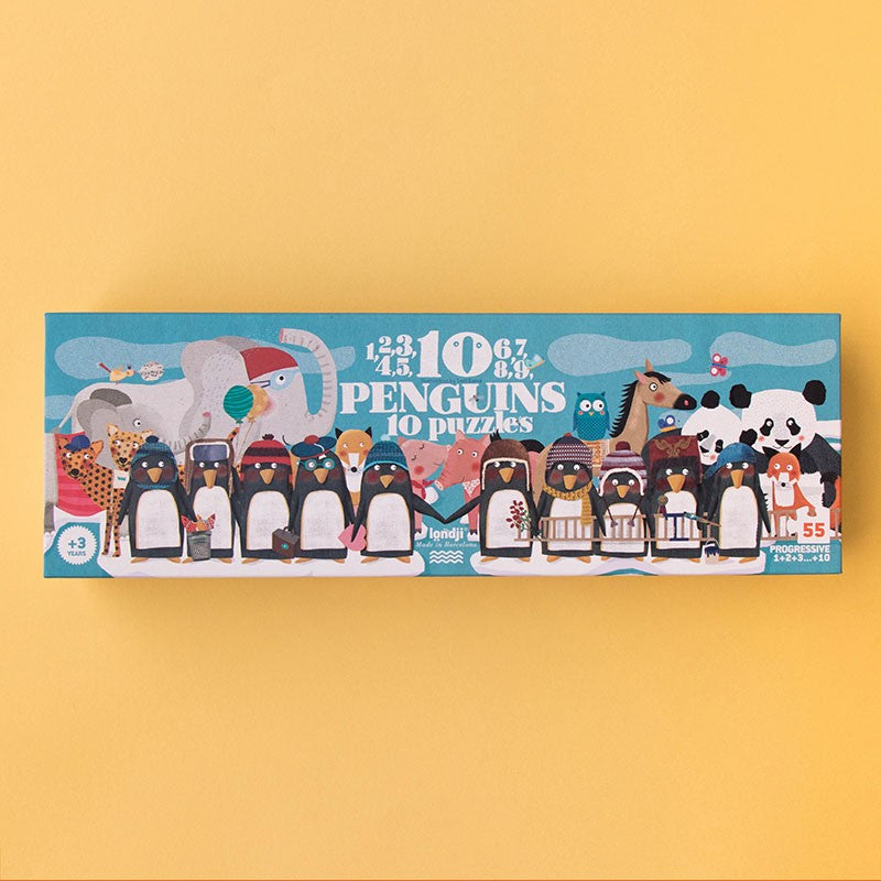 10 PENGUINS PUZZLE