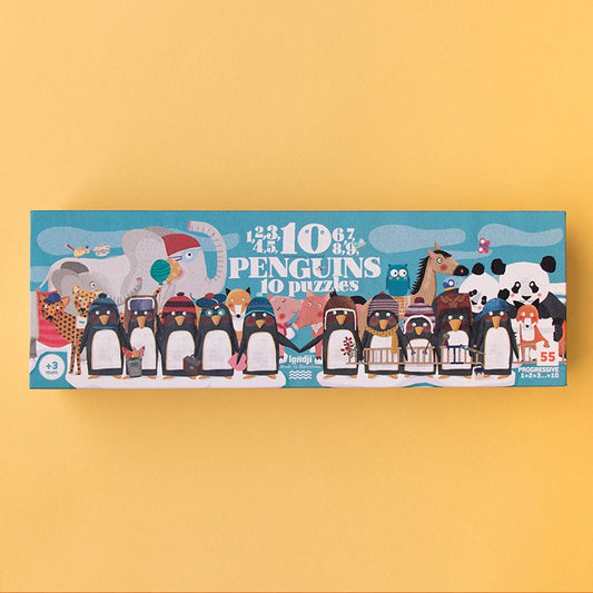10 PENGUINS PUZZLE