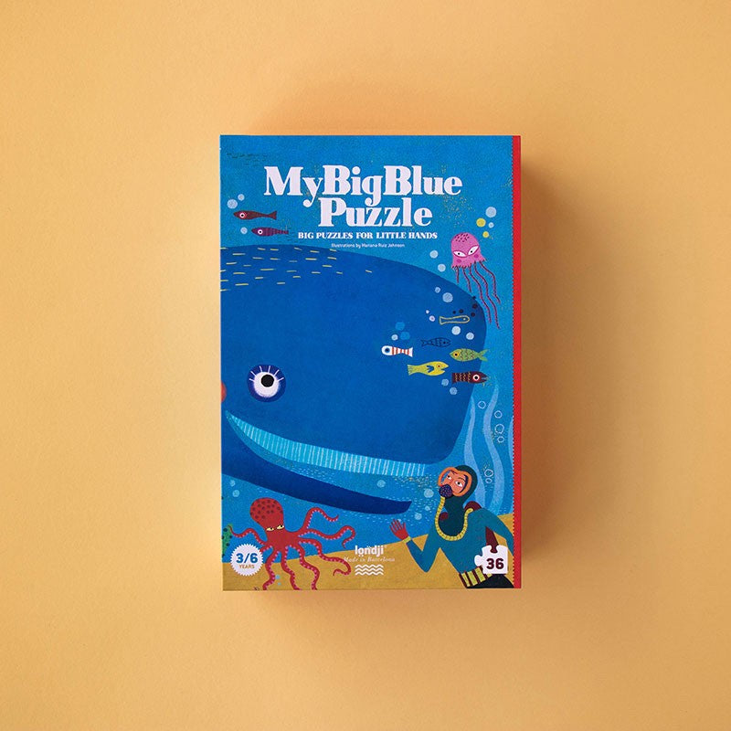 MY BIG BLUE PUZZLE 16+20 Pz