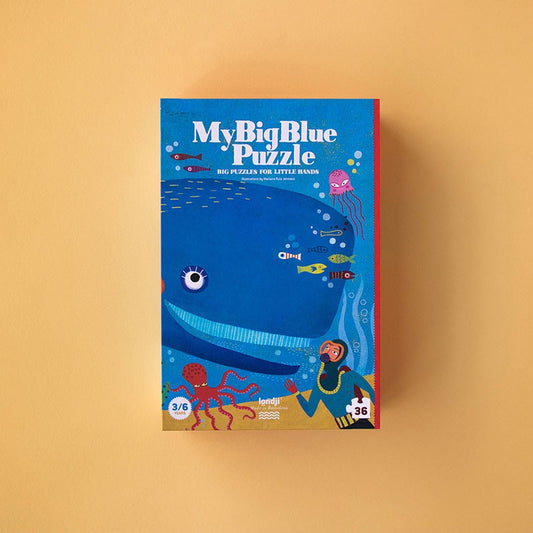 MY BIG BLUE PUZZLE 16+20 Pz