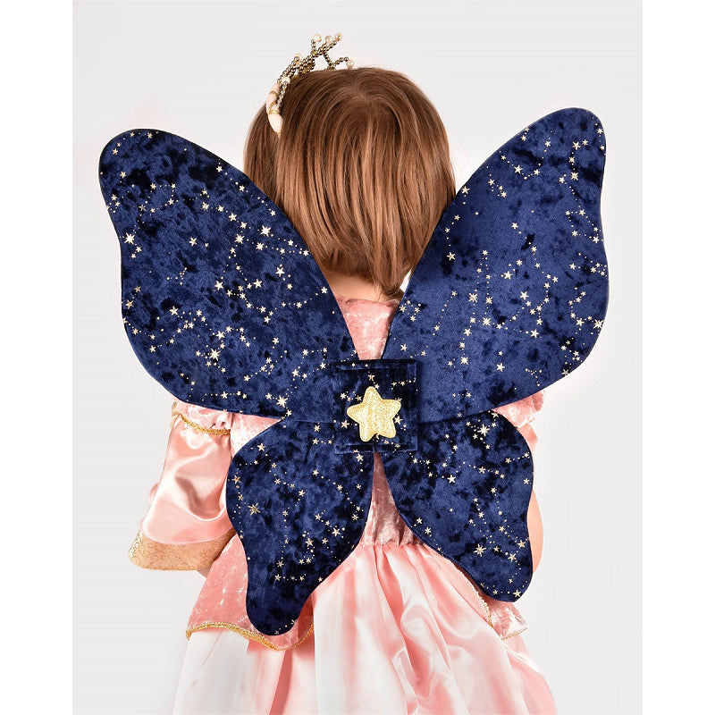 ALI DI VELLUTO NOTTE BLU 50 cm