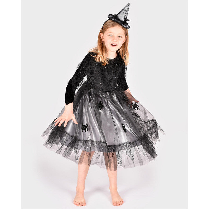 WITCH DRESS w ACC 2-4 YEARS