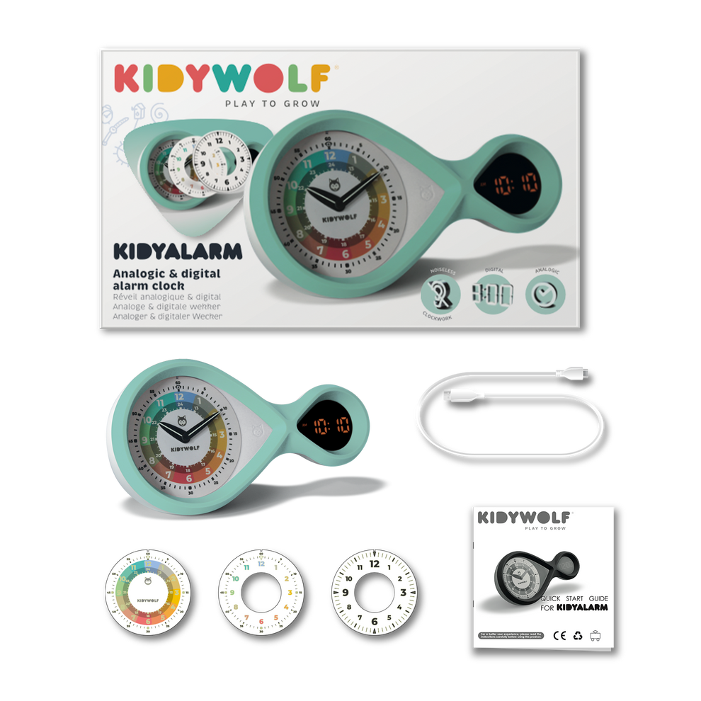 kidyalarm sveglia verde