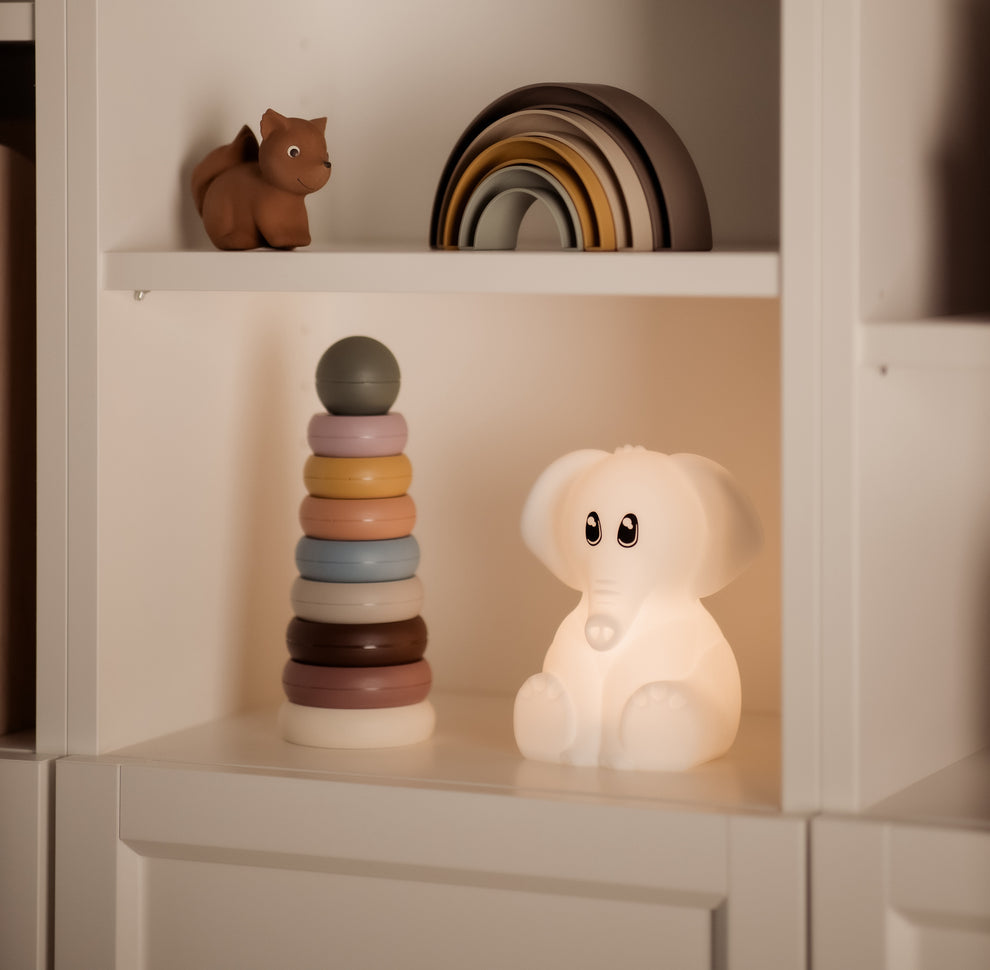 kidynight lampada elefante