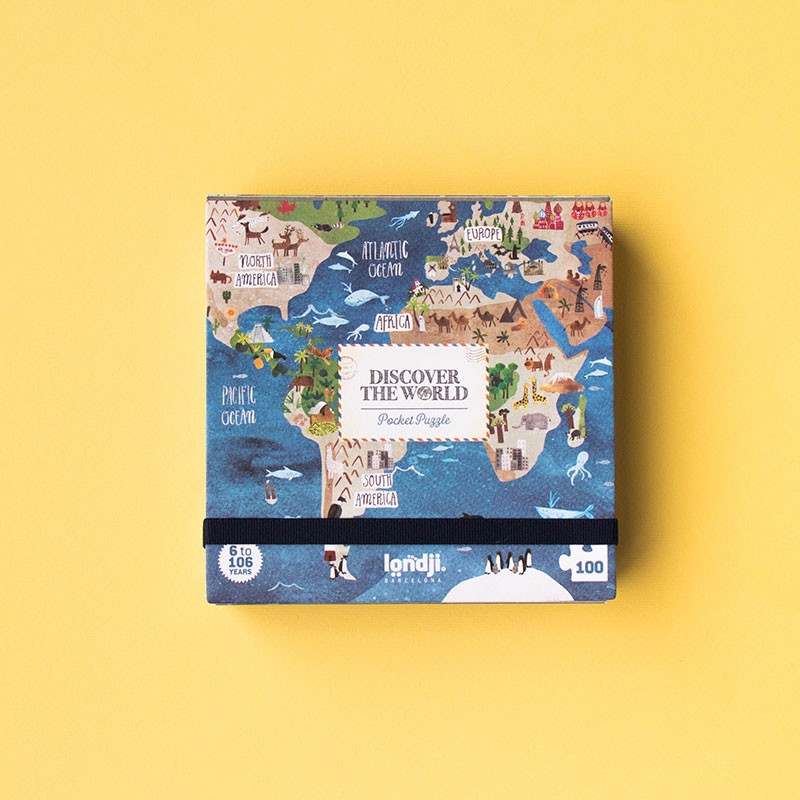 DISCOVER THE WORLD Pocket Puzzle