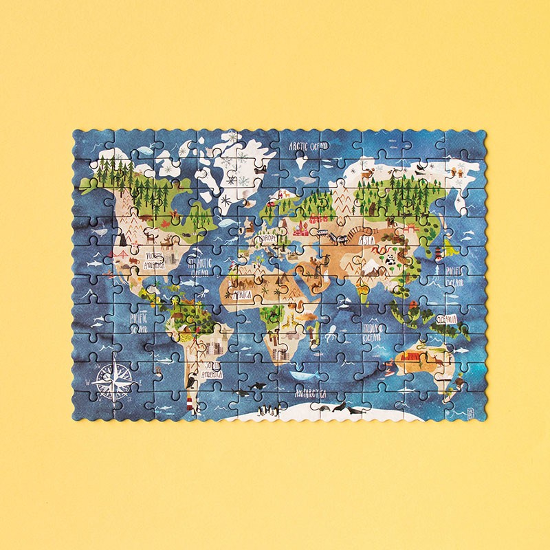 DISCOVER THE WORLD Pocket Puzzle