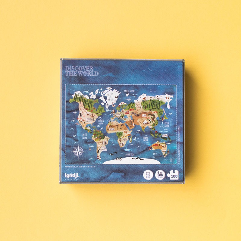 DISCOVER THE WORLD Pocket Puzzle