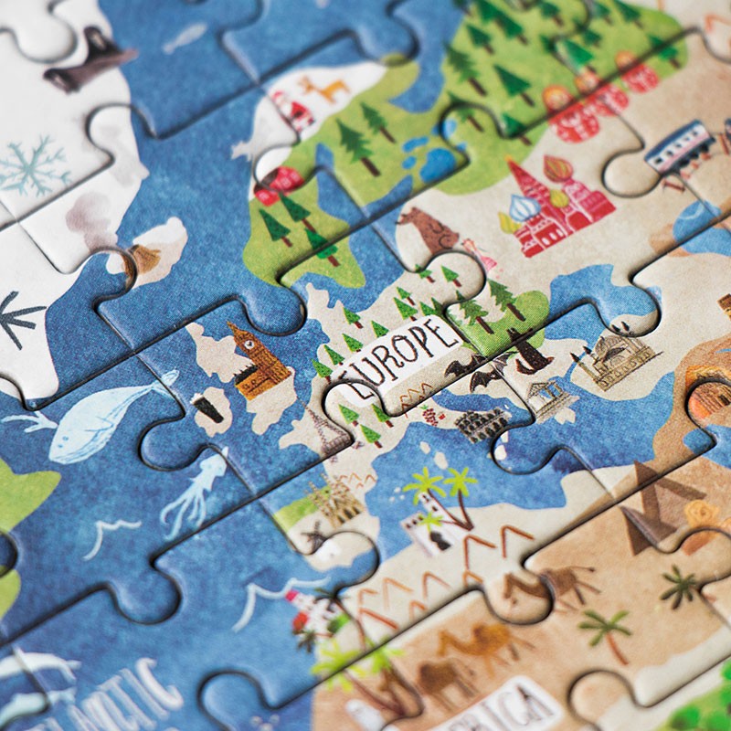 DISCOVER THE WORLD Pocket Puzzle