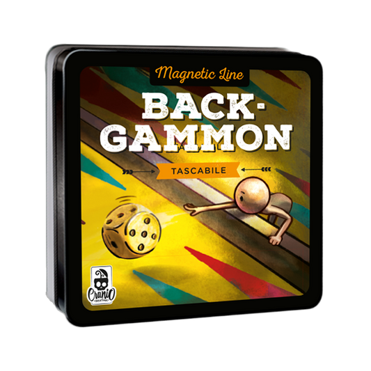 Magnetic line backgammon