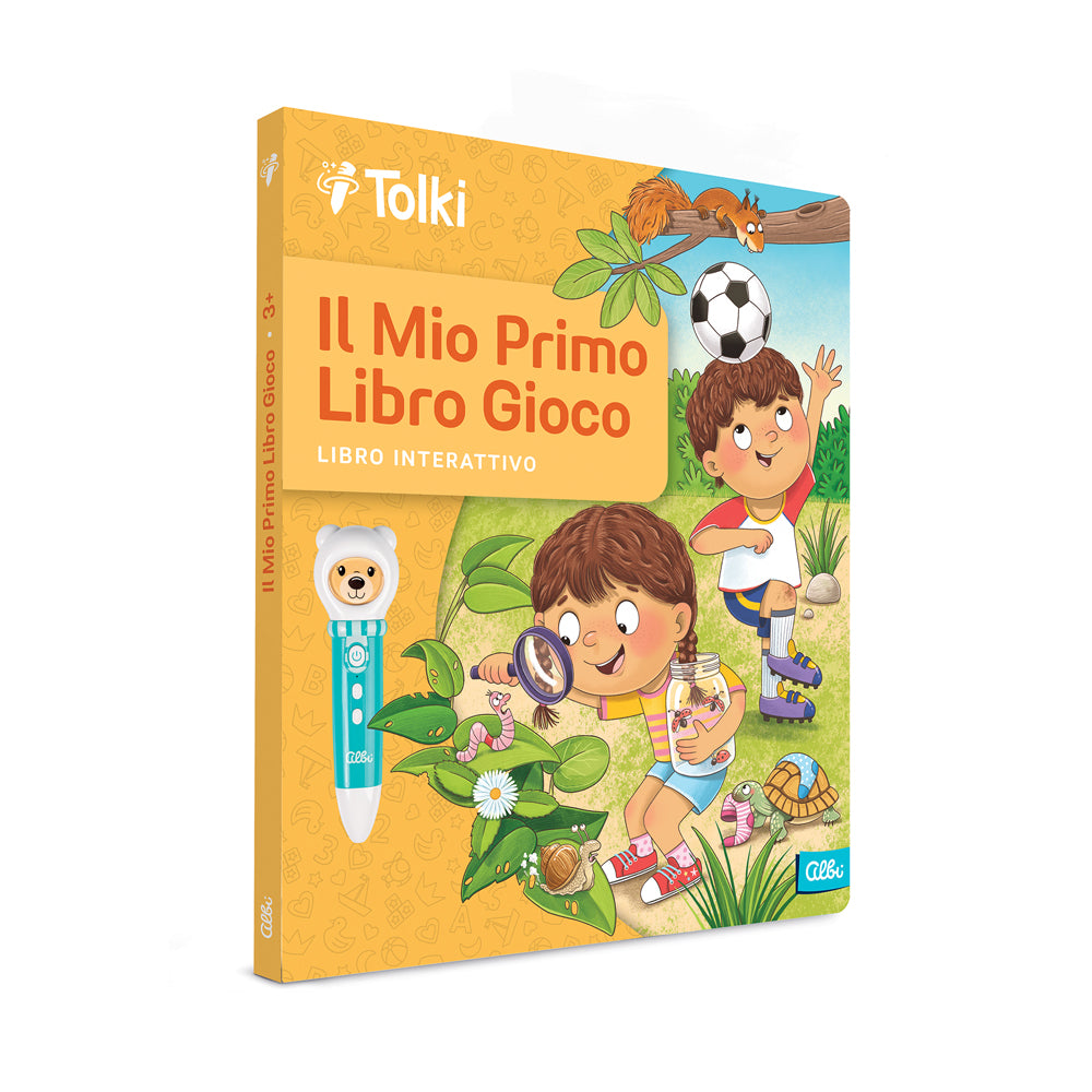 Libro educativo per Tolki: Il mio primo libro gioco 3+