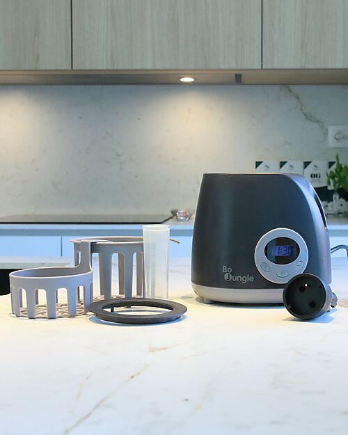 Scaldabiberon da Viaggio Shade Grey Con Adattatore per Auto Lista