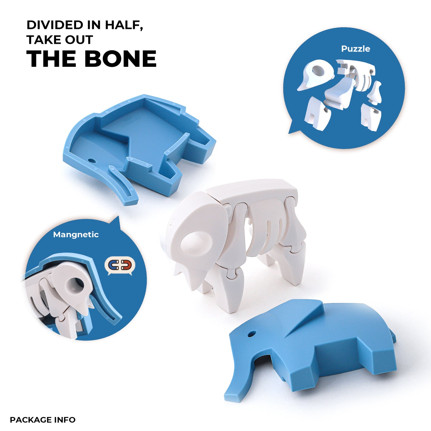 Halftoys Animal Elephant