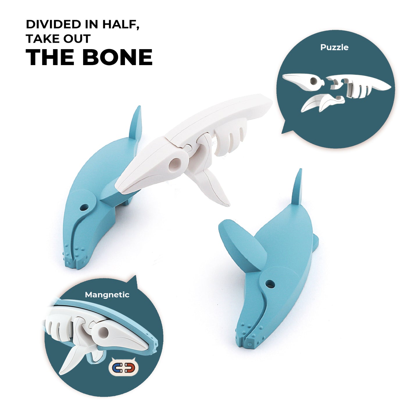 Halftoys Animal Humpback Whale