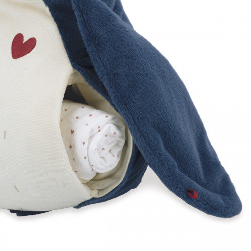 Pinguino peluche da 50 cm con copertina