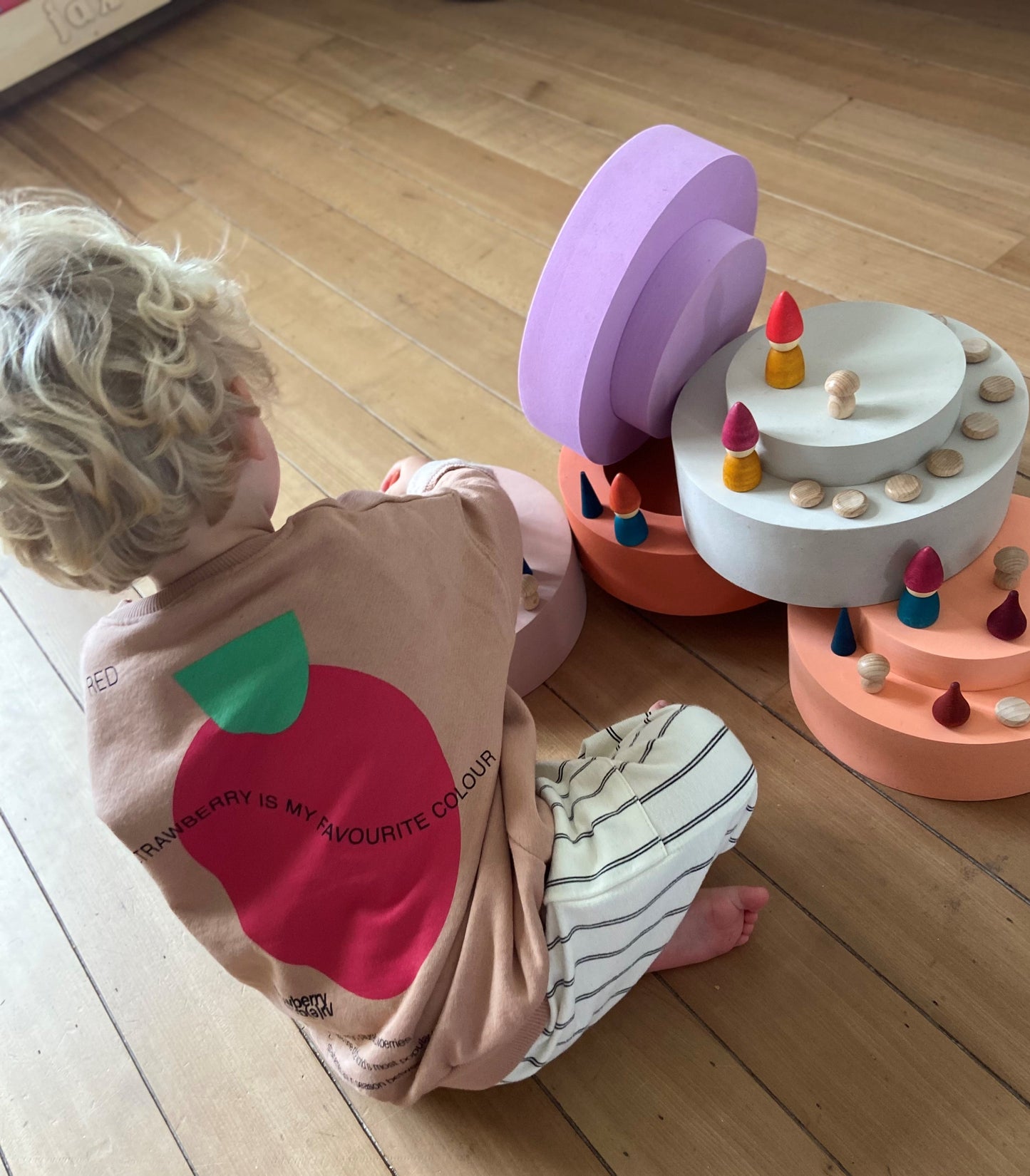 Rainbow chair Earth Moes Play - Giochi sostenibili