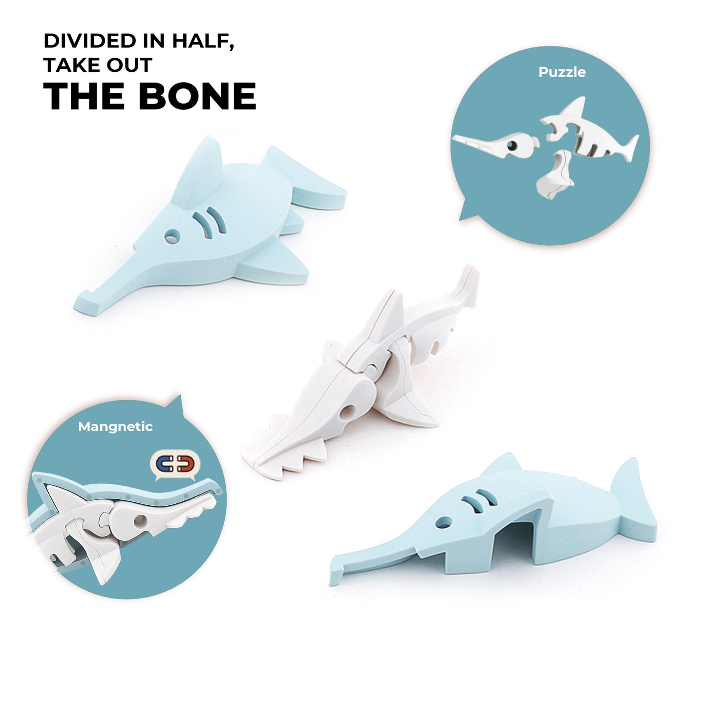 Halftoys Animal Saw Shark