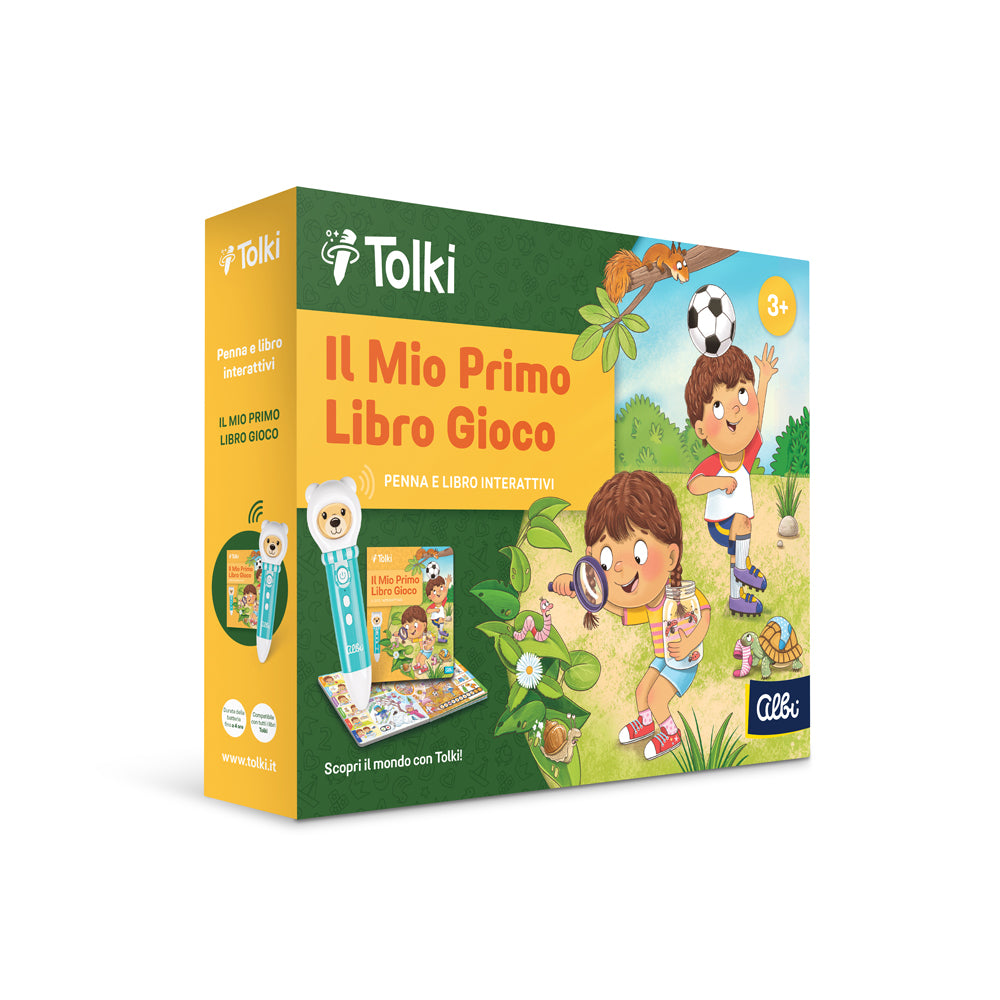Tolki - Penna educativa con libro: Il mio primo libro gioco 3+
