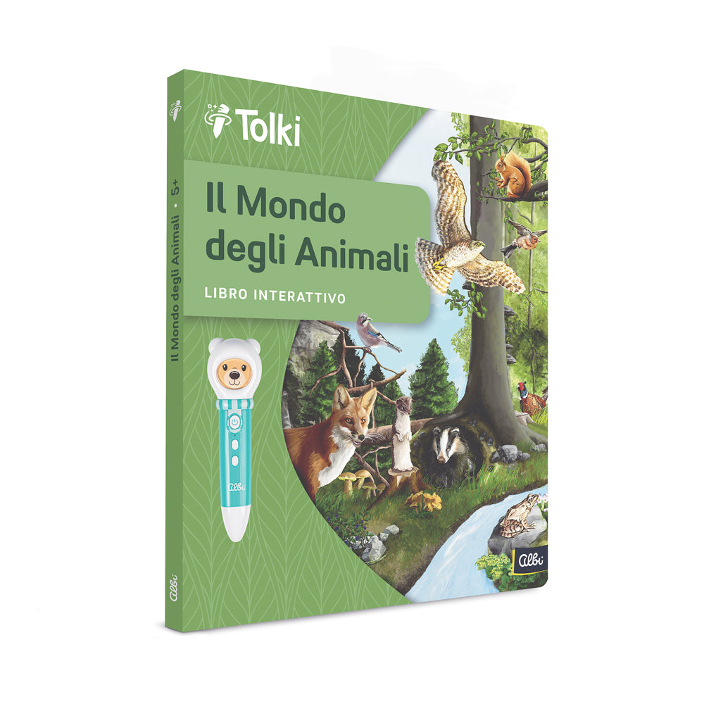 Libro educativo per Tolki: Il mondo degli animali 5+
