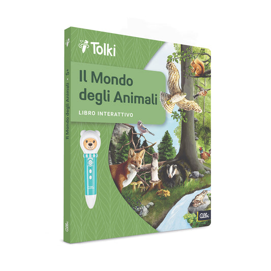 Libro educativo per Tolki: Il mondo degli animali 5+