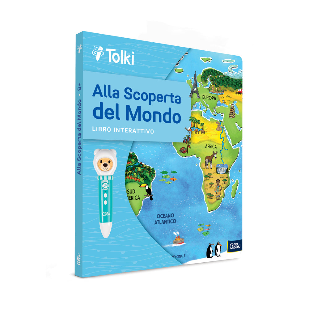 Libro educativo per Tolki: Alla scoperta del mondo 6+