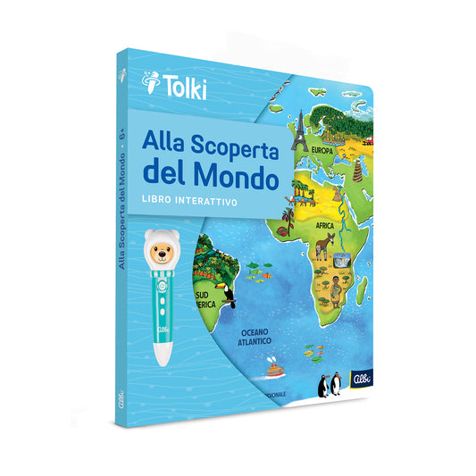 Libro educativo per Tolki: Alla scoperta del mondo 6+
